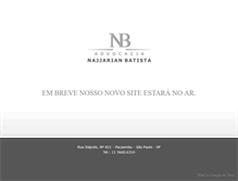 Tablet Screenshot of najjarian.com.br